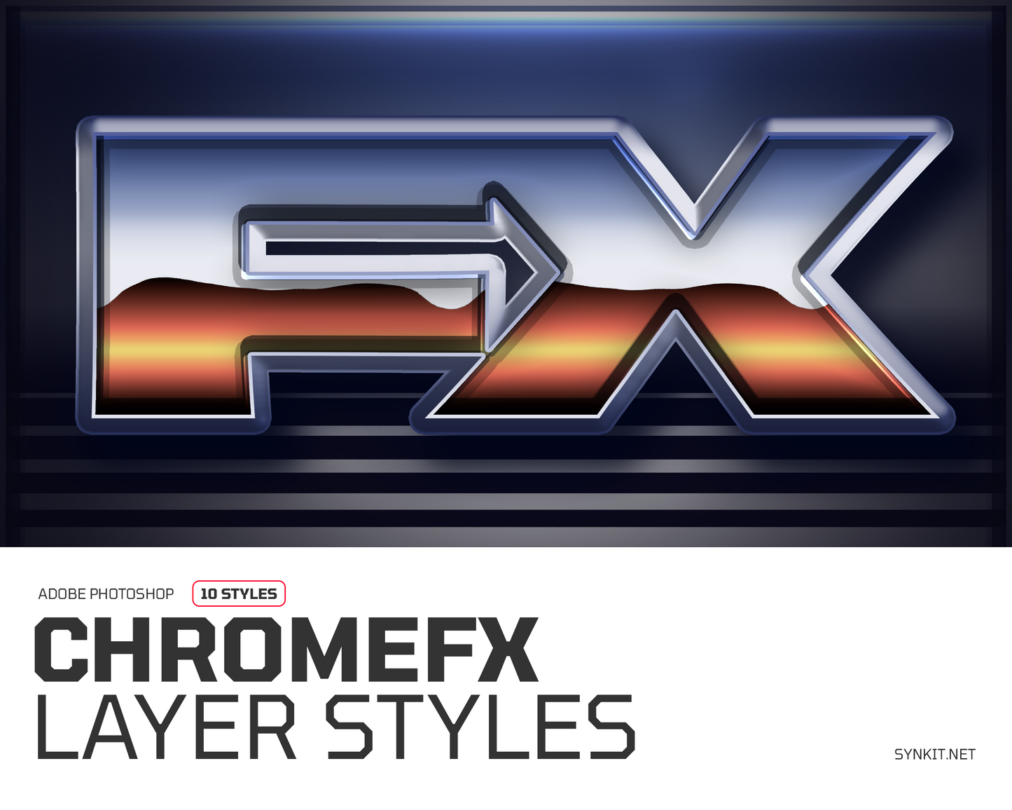 ChromeFX Photoshop Layer Styles - Cover