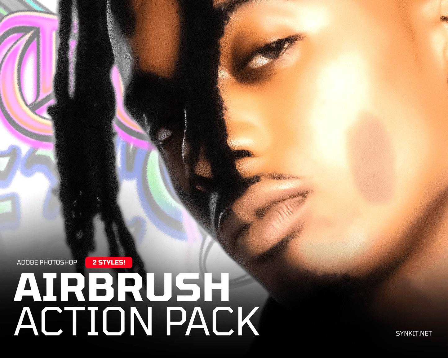 Airbrush | Photoshop Action Pack - Synkit
