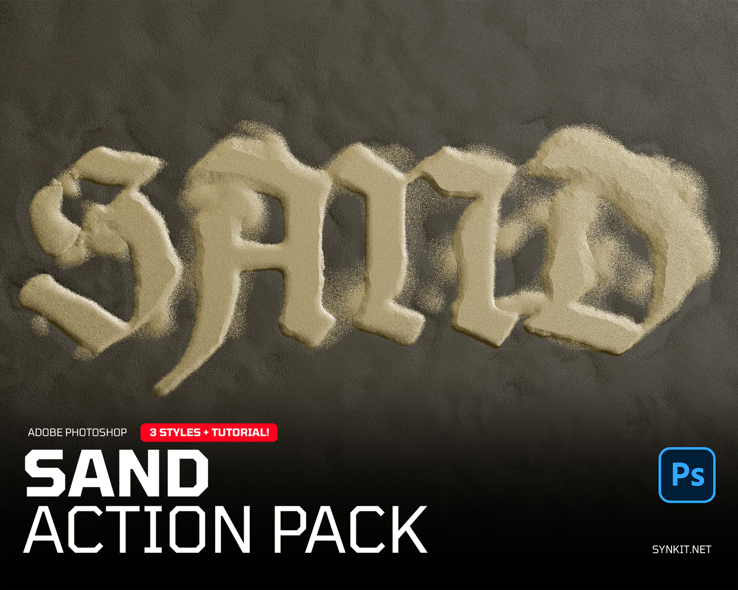Sand Effect | Photoshop Action Pack - Synkit