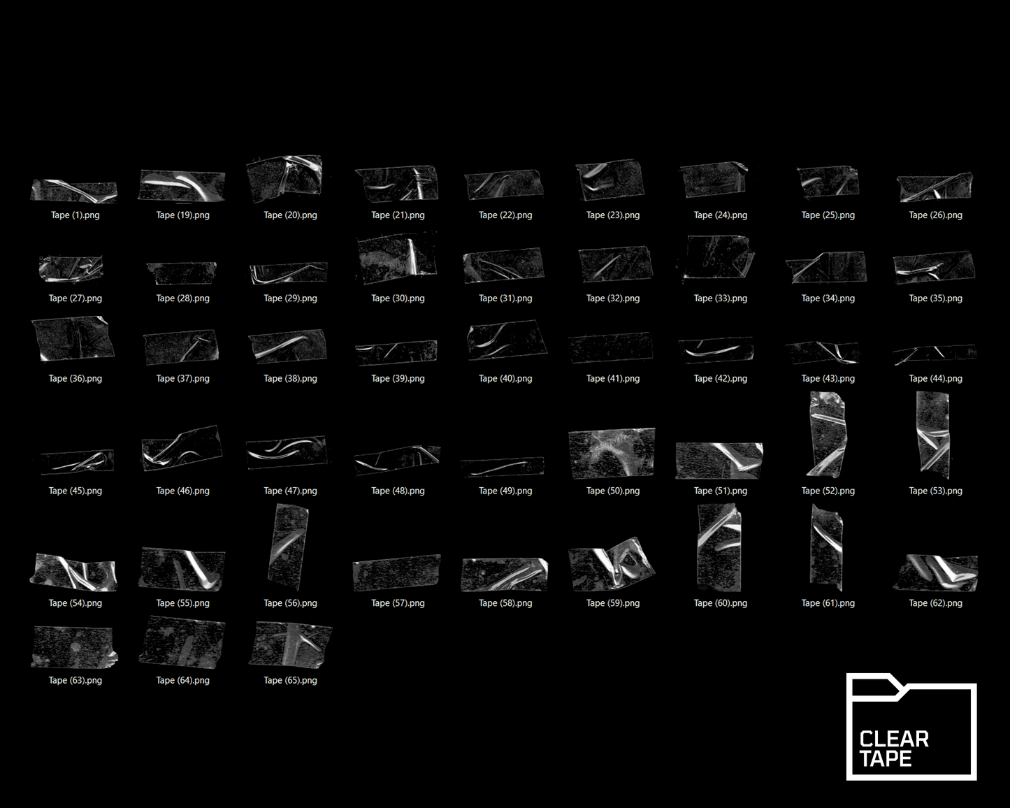 Sticky Assets | 80+ Sticky Pngs - Synkit