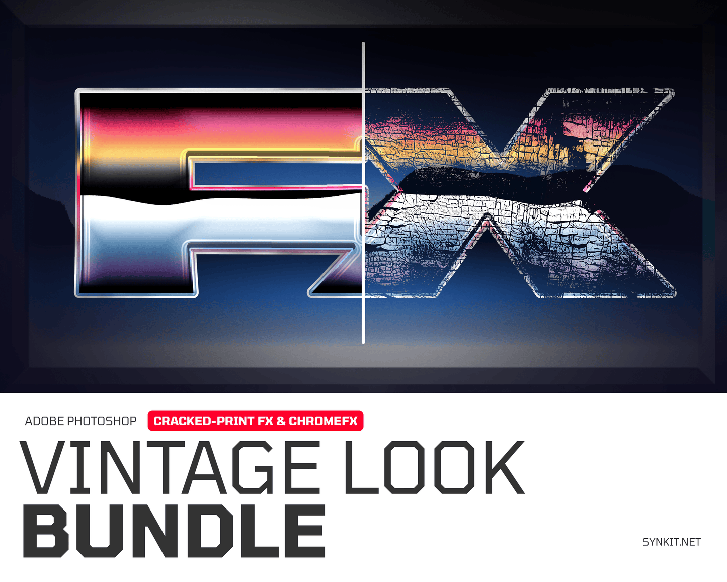 Vintage Look | 40 Photoshop Layer Styles - Synkit