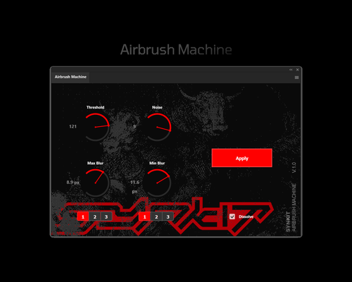 Airbrush Machine | Photoshop Plugin - Synkit