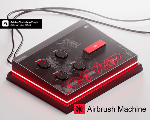 Airbrush Machine | Photoshop Plugin - Synkit