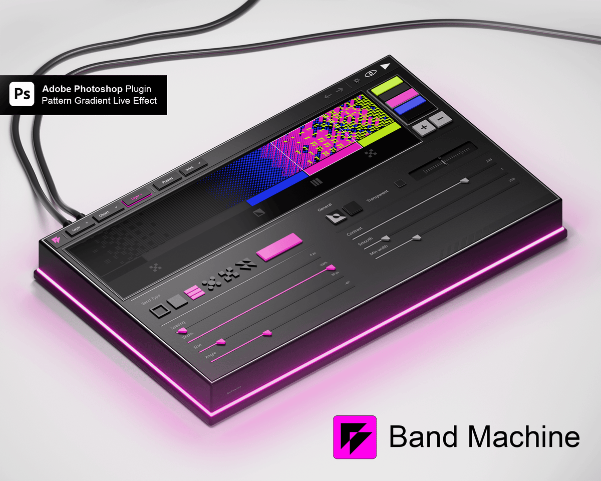 Band Machine | Photoshop Plugin - Synkit