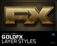 GoldFX | 10 種類のレイヤースタイル