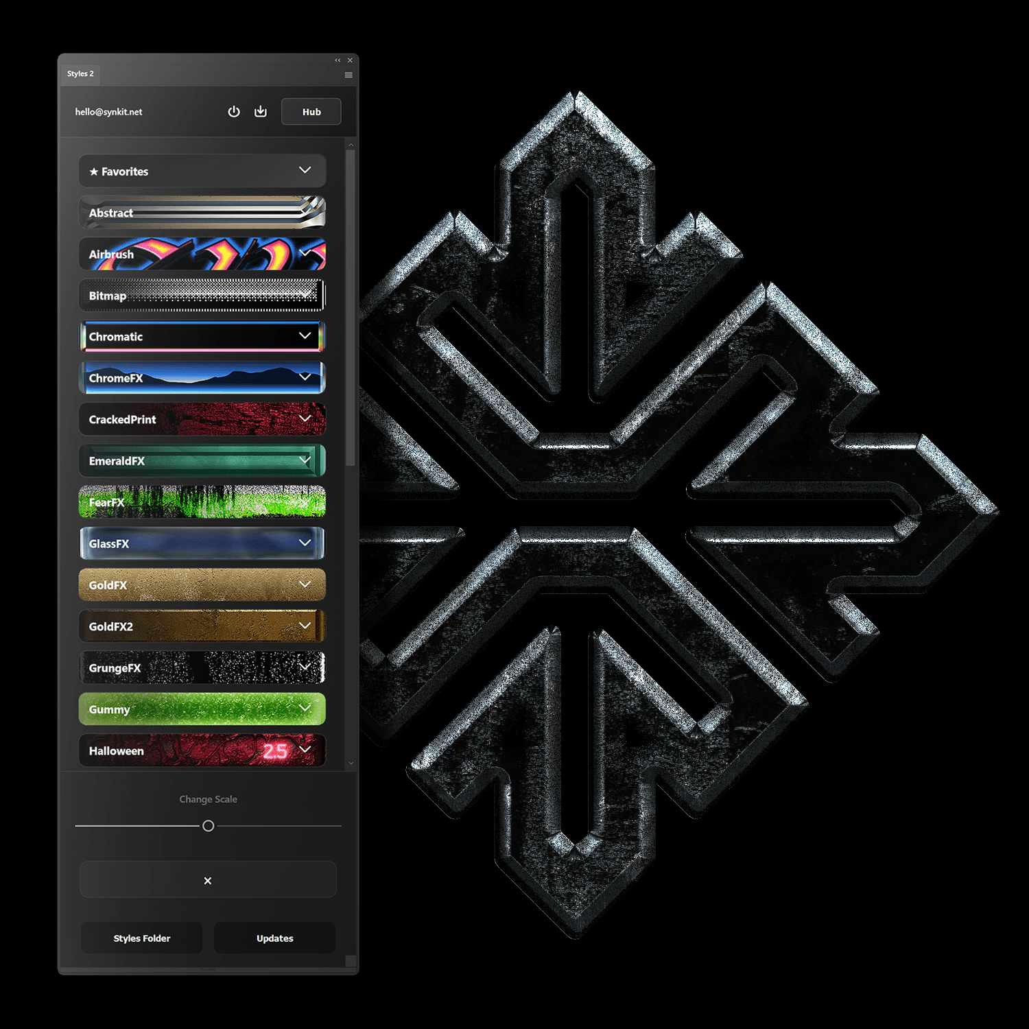 Layer Styles Bundle | 200+ Photoshop Styles - Synkit