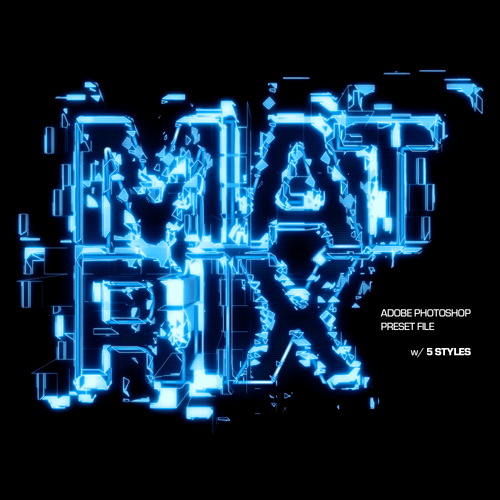 Matrix | Photoshop Preset - Synkit