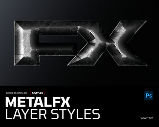 MetalFX | Photoshop レイヤースタイル 10 選