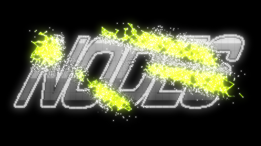 Lettering: Type built from connected points