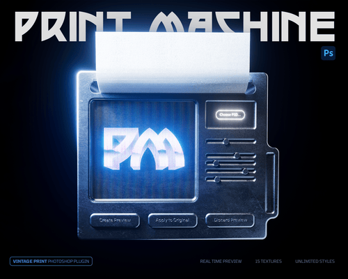 Print Machine | Photoshop Plugin - Synkit